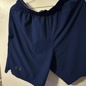 Under Armour Dark Blue Athletic Shorts
